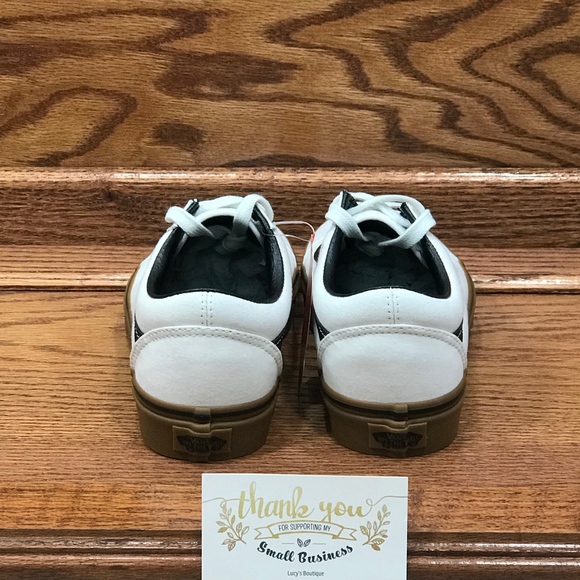 Vans Old Skool Gum Blanc De Blanc Shoes - Picture 6 of 8